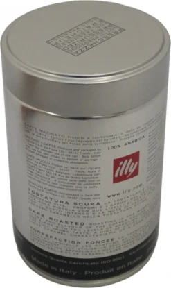 Illy Espresso Dunkle Röstung / Dark Roast | Gemahlen | 250g-Dose -Kaffeeprodukte 6395d85ce0d3b574dc2c84131aae3757