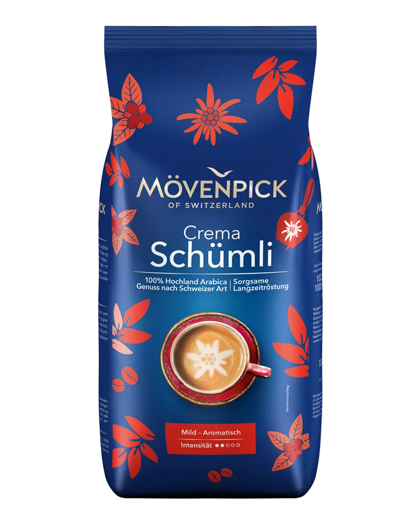 Kaffee SCHÜMLI Von Mövenpick, 1000g Bohnen 3 Kaffee SCHÜMLI Von Mövenpick, 1000g Bohnen
