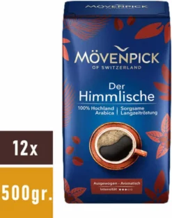 Kaffee-Sparpaket DER HIMMLISCHE Von Mövenpick, 12x500g Gemahlen -Kaffeeprodukte 64fc8415667734c45e92efbeabfec6c7