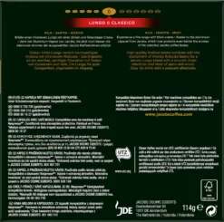 JACOBS Kapseln Lungo 6 Classico 10 X 20+2 Nespresso®* Kompatible Kaffeekapseln -Kaffeeprodukte 657ad163e366e87907fc8d680c0331b0
