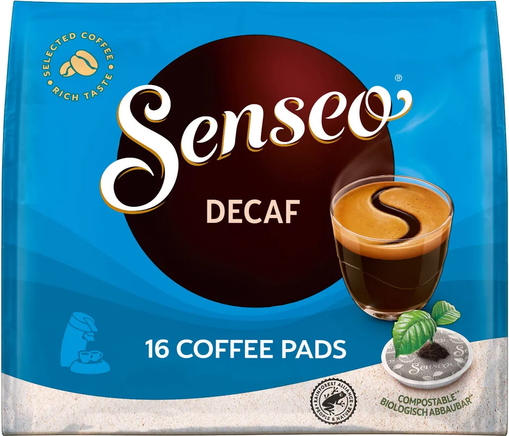 SENSEO Pads Decaf Senseopads 160 Getränke Entkoffeiniert 4 SENSEO Pads Decaf Senseopads 160 Getränke Entkoffeiniert – Bild 2