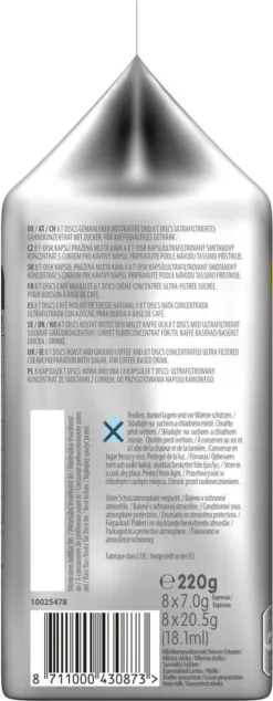 TASSIMO Kapseln Typ Latte Macchiato Weniger Süß Kaffeekapseln 5 X 8 Getränke -Kaffeeprodukte 65d305d4035a7cc4daa2d6c6923c1b15