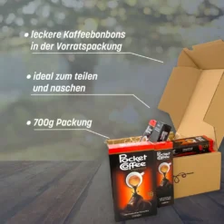 Genussleben Box Mit 700g Ferrero Pocket Coffee Espresso -Kaffeeprodukte 66301d7778ed8cf092c9102ae948edab
