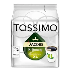 Tassimo Jacobs Krönung XL | 16 T Discs, Kaffeekapseln -Kaffeeprodukte 6b18f61f571d0d580509aa1055f39ea3