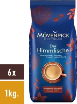 Kaffee-Sparpaket DER HIMMLISCHE Von Mövenpick, 6x1000g Bohnen -Kaffeeprodukte 6ccb09ac48dd6922ff135dea3c1468ef