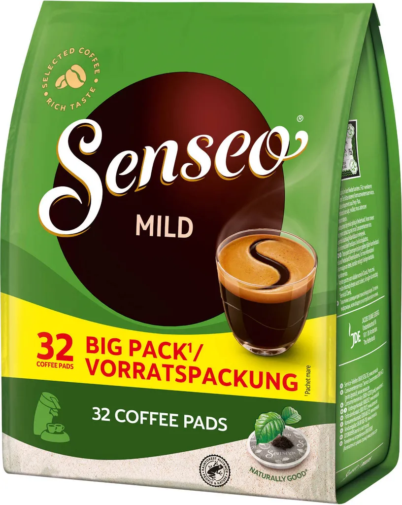 SENSEO Pads Mild Senseopads 5 X 32 Getränke Vorteilspack 6 SENSEO Pads Mild Senseopads 5 X 32 Getränke Vorteilspack – Bild 4