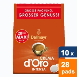 Dallmayr - Crema D'Oro Intensa - 10x 28 Pads