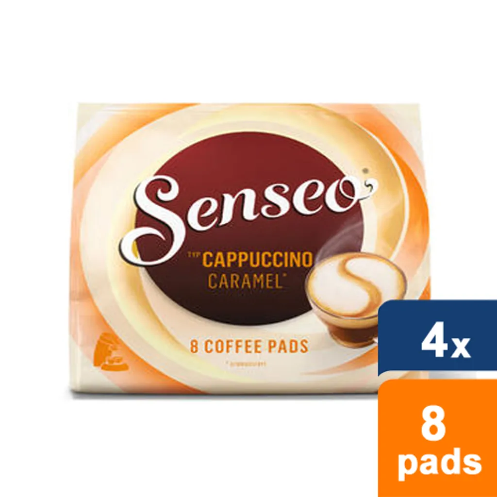 Senseo Cappuccino Caramel - 4x 8 Pads 3 Senseo Cappuccino Caramel - 4x 8 Pads