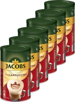 JACOBS Typ Cappuccino 6 X 400 G Dosen Feine Cremigkeit - Viel Schaum -Kaffeeprodukte 78531c8a7c62981108f61278ee6b4e92