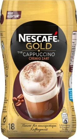 Nescafé® Nescafé Gold Typ Cappuccino Cremig Zart | 250g -Kaffeeprodukte 79ca332f5113a1c1d03f996b7a6ad538