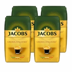 JACOBS Kaffeebohnen Expertenröstung Crema Italiano 4x1kg Ganze Kaffee Bohnen -Kaffeeprodukte 7c4a3e4903e9996fd47cb3b99a4a3b1f