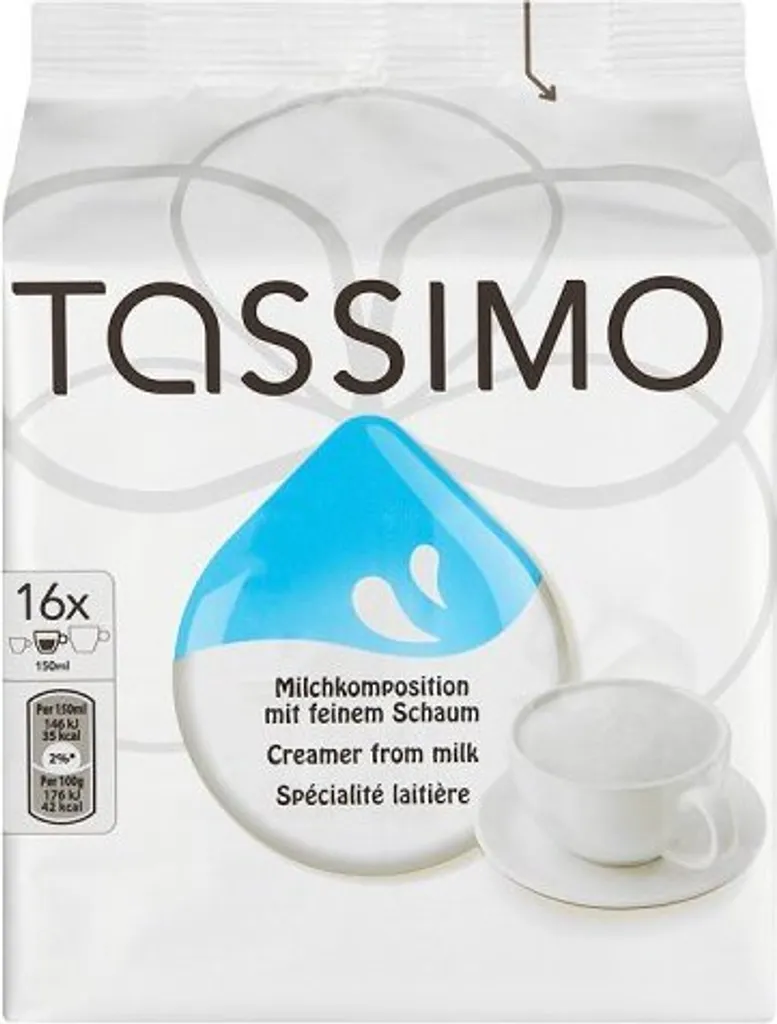 Tassimo Milchkomposition Mit Feinem Schaum | 16 T Discs, Kaffeekapseln 8 Tassimo Milchkomposition Mit Feinem Schaum | 16 T Discs, Kaffeekapseln – Bild 6