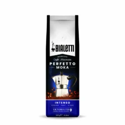Bialetti Perfetto Moka Stark 250 G, 250 G, Dunkle Röstung, Kaffee, 30% Arabica, 70% Robust, Tasche -Kaffeeprodukte 80f41d155639db78f4fedaad74308dbe