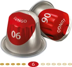 JACOBS Kapseln Lungo 6 Classico 10 X 20+2 Nespresso®* Kompatible Kaffeekapseln -Kaffeeprodukte 82009a8cc4a08e0e5f57017bd1e58842