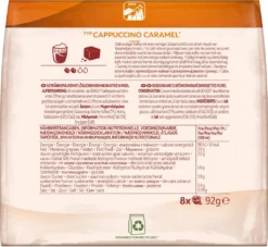 SENSEO Typ Cappuccino Caramel Pads 10er Pack 10 X 8 Getränke -Kaffeeprodukte 8388d84d7e24bdeec6858ddf33fdf4fe