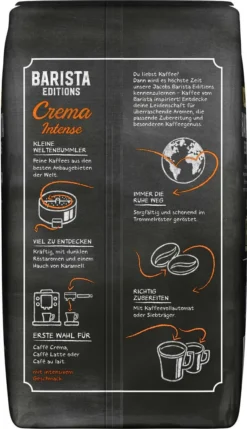 JACOBS Kaffeebohnen Barista Editions Crema Intense 2 X 1kg Ganze Kaffee Bohnen -Kaffeeprodukte 8440c723851085915bbad5a50d31f929 2