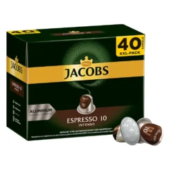 JACOBS Kapseln Espresso Intenso 5 X 40 Nespresso®* Kompatible Kaffeekapseln -Kaffeeprodukte 8499d291f8b8702495416e9e69745b5e