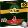 JACOBS Kapseln Nespresso®* Kompatible 2 X 40 Lungo 6 Classico + 2 X 40 8 Intenso XXL-Packs - Insgesamt 160 Getränke -Kaffeeprodukte 84d084b781e342bf4123140854fd62d5 1