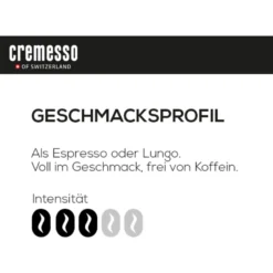 Cremesso Lungo Decaffeinato 16 Kapseln -Kaffeeprodukte 851922fc008d467154f58006453916a8
