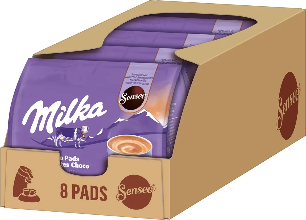 SENSEO Pads Milka Senseopads 40 Getränke Kakao Heisse Schokolade Hot Choco 3 SENSEO Pads Milka Senseopads 40 Getränke Kakao Heisse Schokolade Hot Choco