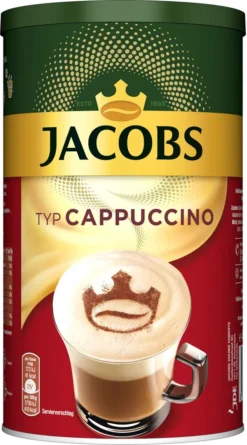 JACOBS Typ Cappuccino 6 X 400 G Dosen Feine Cremigkeit - Viel Schaum -Kaffeeprodukte 89fdd10330880c7db53d1aca52a78a93