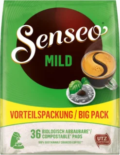 SENSEO Pads Mild Senseopads 10 X 48 Kaffeepads XXL Paket -Kaffeeprodukte 8a4fb4ea3db6cd76d31e55cdcf115999