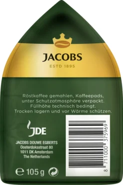 Jacobs Crema Pads | 16 Senseo Kompatible Kaffeepads 9 Jacobs Crema Pads | 16 Senseo Kompatible Kaffeepads -Kaffeeprodukte 8adf09cc7b3d726cc0aa1eac3666bcf5