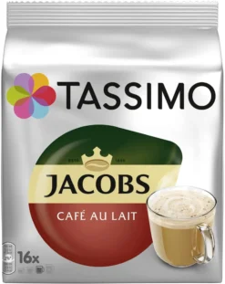 Tassimo Jacobs Café Au Lait | 16 T Discs, Kaffeekapseln 14 Tassimo Jacobs Café Au Lait | 16 T Discs, Kaffeekapseln -Kaffeeprodukte 8c30c2588485d41b88c1812c730a0e14