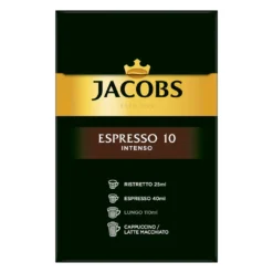 JACOBS Kapseln Espresso Intenso 5 X 40 Nespresso®* Kompatible Kaffeekapseln -Kaffeeprodukte 8d4a776782e41ddaf5472d7122801cd4