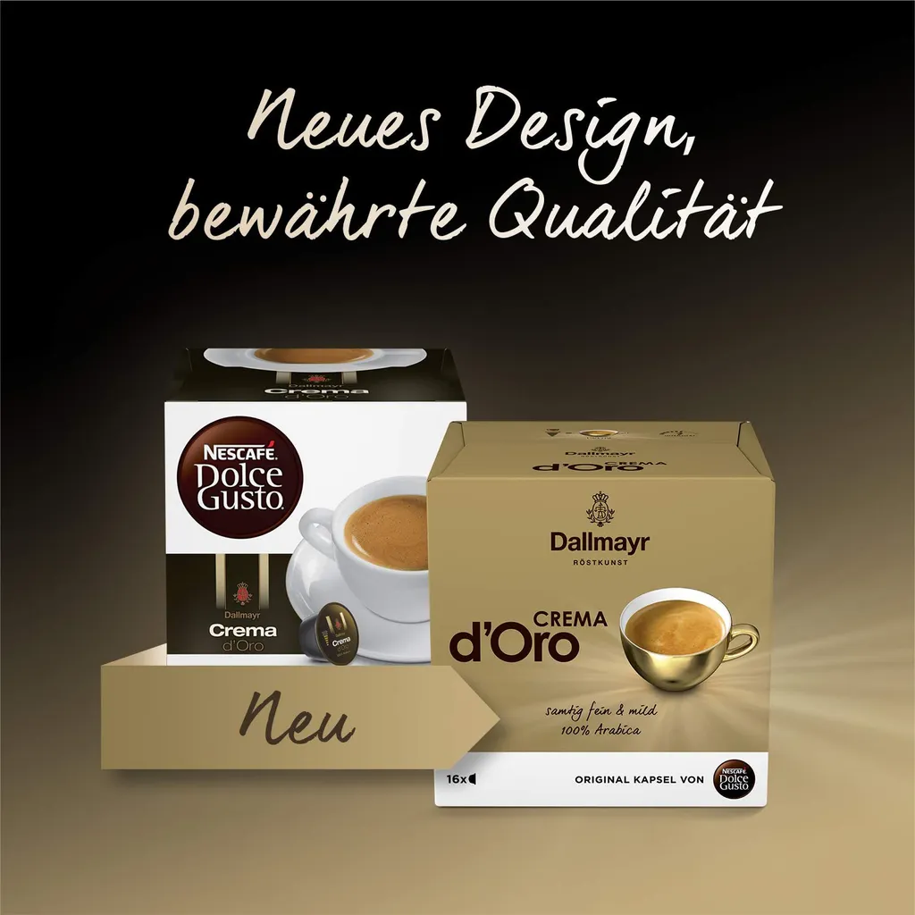 Nescafé® Nescafé Dolce Gusto Dallmayr Crema D'Oro | 16 Kaffeekapseln 8 Nescafé® Nescafé Dolce Gusto Dallmayr Crema D'Oro | 16 Kaffeekapseln – Bild 6