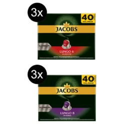 JACOBS Lungo 6 Classico + 8 Intenso - 240 Kapseln XXL-Pack Nespresso®* Kompatibel -Kaffeeprodukte 8f277a64c45125d3df9b1f9e6cbb6636