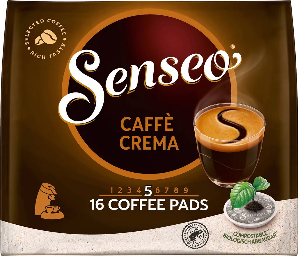 SENSEO Pads Caffè Crema Senseopads 160 Getränke Kaffeepads 4 SENSEO Pads Caffè Crema Senseopads 160 Getränke Kaffeepads – Bild 2