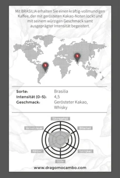 Mocambo Brasilia | Ganze Bohne | 1000g -Kaffeeprodukte 9275ee5592199b999bcff3b277739606