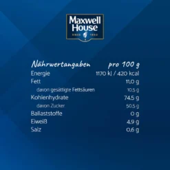 MAXWELL HOUSE Typ Cappuccino Löslicher Kaffee 3 X 500 G Instantkaffee -Kaffeeprodukte 9380500b77cc0c96ec27714a22f4c87b