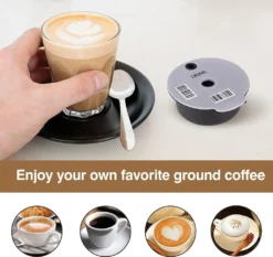 1 Stück Nachfüllbarer Wiederverwendbarer PP Kaffeekapsel Filter Für Bosch Tassimo 180 Ml Kapazität, Lebensmittelqualität 10 1 Stück Nachfüllbarer Wiederverwendbarer PP Kaffeekapsel Filter Für Bosch Tassimo 180 Ml Kapazität, Lebensmittelqualität -Kaffeeprodukte 9568cf9d045d34fe1e28445831a2c148