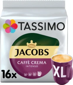 Tassimo Jacobs Caffè Crema Intenso XL | 16 T Discs, Kaffeekapseln -Kaffeeprodukte 96508a4d628b3d841842c41a7c91da9c