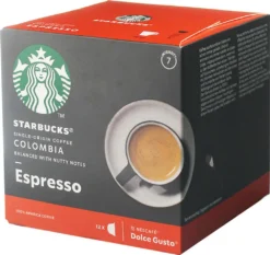 Nestlé® Starbucks By Nescafe Dolce Gusto 12 Kapseln Colombia Espresso Arabica Kaffee 11 Nestlé® Starbucks By Nescafe Dolce Gusto 12 Kapseln Colombia Espresso Arabica Kaffee -Kaffeeprodukte 9656b7e2b2f7c324388296b901072e96