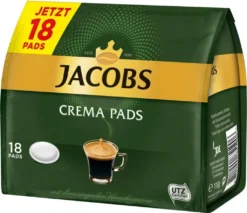 Jacobs Crema Pads | 18 Senseo Kompatible Kaffeepads 118 G -Kaffeeprodukte 977cb464aa72c49ace25d0238a26bb35