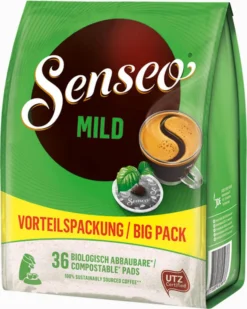 SENSEO Pads Mild Senseopads 10 X 48 Kaffeepads XXL Paket -Kaffeeprodukte 977edd0ba93368c32ca57f803b45eaa0
