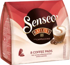 SENSEO Cappuccino Baileys Pads Sahnelikörgeschmack 10er Pack - 10 X 8 Getränke -Kaffeeprodukte 997beaa94cc7c7c025e5ac73cffd2566