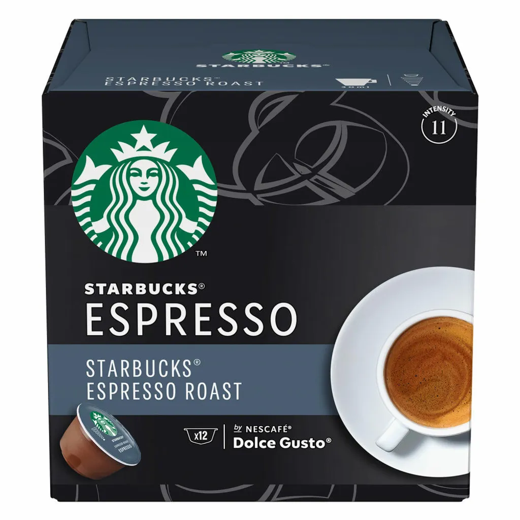 Nestlé® Starbucks By Nescafe Dolce Gusto 12 Kapseln Espresso Roast Arabica Kaffee 6 Nestlé® Starbucks By Nescafe Dolce Gusto 12 Kapseln Espresso Roast Arabica Kaffee – Bild 4