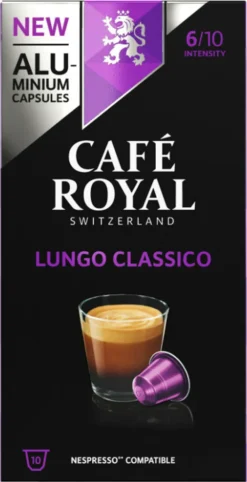 Kaffeeprodukte 22 Café Royal Lungo Classico 10 Nespresso® Komp. Kapseln