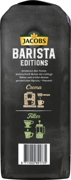 JACOBS Kaffeebohnen Barista Editions Espresso 3 Kg Espressobohnen + 1 Jacobs Barista Becher +1 Dose -Kaffeeprodukte 9bafb4a1b6e5bc4a9cbb136fc53f3b2e 2
