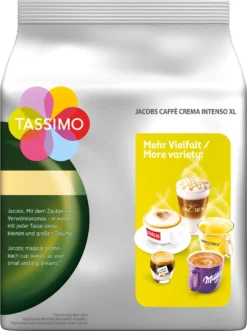 TASSIMO Jacobs Caffè Crema Intenso XL 5er Pack T Discs Kapseln 5 X 16 Getränke -Kaffeeprodukte 9cb7d2466f14772be99e16aca841b9bc