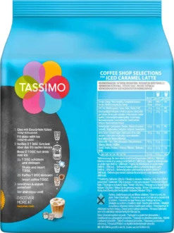 TASSIMO Kapseln Typ Iced Caramel Latte Coffee Shop Selections Discs 40 Getränke -Kaffeeprodukte 9ee7a0a4ba69d78408d1c7f10ba06ee1