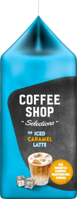 TASSIMO Kapseln Typ Iced Caramel Latte Coffee Shop Selections Discs 40 Getränke -Kaffeeprodukte 9ff56472647f2af9ed822bfd23a87534