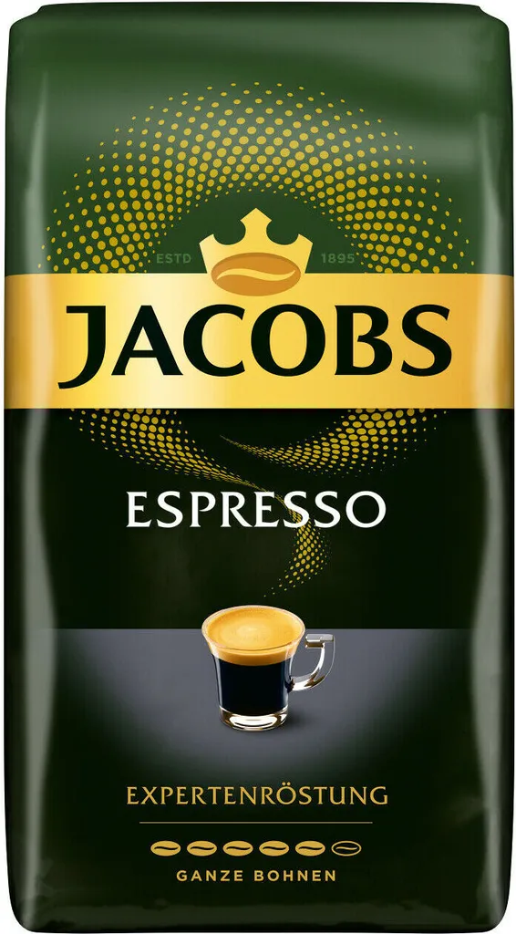 JACOBS Kaffeebohnen Expertenröstung Espresso 3 Kg Ganze Espressobohnen + 1 Jacobs Barista Becher + 1 Dose 3 JACOBS Kaffeebohnen Expertenröstung Espresso 3 Kg Ganze Espressobohnen + 1 Jacobs Barista Becher + 1 Dose – Bild 2