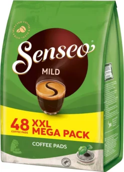 SENSEO Pads Mild Senseopads 48 Getränke Kaffeepads XXL Pack -Kaffeeprodukte a355b1ab0c78813af06aa26f8d0d6a1c
