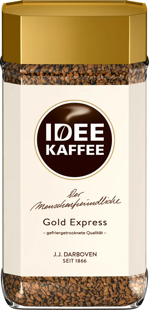 Instantkaffee GOLD EXPRESS Von Idee Kaffee, 200g 4 Instantkaffee GOLD EXPRESS Von Idee Kaffee, 200g – Bild 2