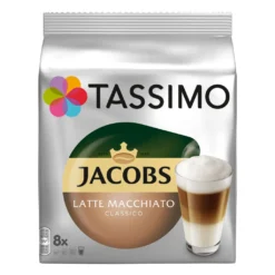 TASSIMO Jacobs Typ Latte Macchiato Classico T Discs Kapsel 5 X 8 Getränke) -Kaffeeprodukte a9d2db6cf73db93a1c1a026eb85b1f5a